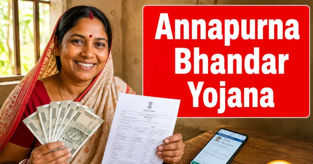 Annapurna Bhandar Yojana Online Apply 2026

