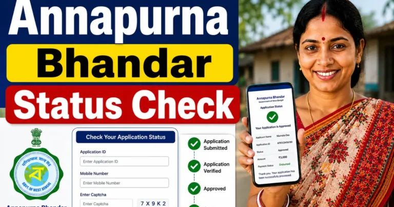Annapurna Bhandar Application Status Check 2026 आवेदन Approved है या Pending? ऐसे देखो